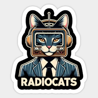 Radiocats Sticker